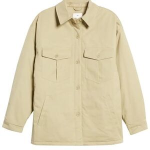Bp Quilt Lined Button-Up Shirt
